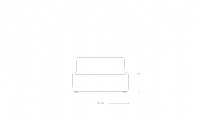 Dimensoes do produto sofa ricci